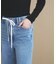 【8サイズ展開／トールサイズ】DeniMoove ライトデニム イージーパンツ　360°ストレッチ