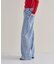 【8サイズ展開／トールサイズ】DeniMoove ライトデニム イージーパンツ　360°ストレッチ