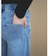 【8サイズ展開／トールサイズ】DeniMoove ライトデニム イージーパンツ　360°ストレッチ
