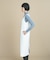 SMOOTHKEEP Vネックジャンパースカート【360°ストレッチ／セットアップ対応】