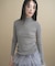 【WEB限定カラーあり】Relaxy Rich シルクカシミヤ混 モックネック ニット