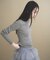 【WEB限定カラーあり】Relaxy Rich シルクカシミヤ混 モックネック ニット