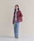 【WEB限定カラーあり】Relaxy Rich シルクカシミヤ混 モックネック ニット