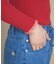 【WEB限定カラーあり】Relaxy Rich シルクカシミヤ混 モックネック ニット