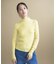 【WEB限定カラーあり】Relaxy Rich シルクカシミヤ混 モックネック ニット