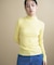 【WEB限定カラーあり】Relaxy Rich シルクカシミヤ混 モックネック ニット