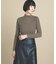 【WEB限定カラーあり】Relaxy Rich シルクカシミヤ混 モックネック ニット
