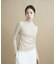 【WEB限定カラーあり】Relaxy Rich シルクカシミヤ混 モックネック ニット