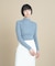 【WEB限定カラーあり】Relaxy Rich シルクカシミヤ混 モックネック ニット
