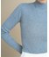 【WEB限定カラーあり】Relaxy Rich シルクカシミヤ混 モックネック ニット