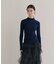 【WEB限定カラーあり】Relaxy Rich シルクカシミヤ混 モックネック ニット