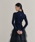 【WEB限定カラーあり】Relaxy Rich シルクカシミヤ混 モックネック ニット