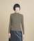 【WEB限定カラーあり】Relaxy Rich シルクカシミヤ混 モックネック ニット