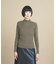 【WEB限定カラーあり】Relaxy Rich シルクカシミヤ混 モックネック ニット