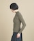 【WEB限定カラーあり】Relaxy Rich シルクカシミヤ混 モックネック ニット