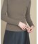 【WEB限定カラーあり】Relaxy Rich シルクカシミヤ混 モックネック ニット