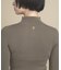 【WEB限定カラーあり】Relaxy Rich シルクカシミヤ混 モックネック ニット