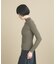 【WEB限定カラーあり】Relaxy Rich シルクカシミヤ混 モックネック ニット