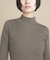 【WEB限定カラーあり】Relaxy Rich シルクカシミヤ混 モックネック ニット