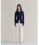 【WEB限定カラーあり】Relaxy Rich シルクカシミヤ混 リブニットカーディガン　9色展開