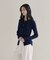 【WEB限定カラーあり】Relaxy Rich シルクカシミヤ混 リブニットカーディガン　9色展開