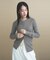 【WEB限定カラーあり】Relaxy Rich シルクカシミヤ混 リブニットカーディガン　9色展開