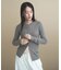 【WEB限定カラーあり】Relaxy Rich シルクカシミヤ混 リブニットカーディガン　9色展開