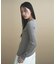 【WEB限定カラーあり】Relaxy Rich シルクカシミヤ混 リブニットカーディガン　9色展開