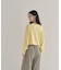 【WEB限定カラーあり】Relaxy Rich シルクカシミヤ混 クルーニット