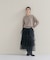 【WEB限定カラーあり】Relaxy Rich シルクカシミヤ混 クルーニット