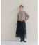【WEB限定カラーあり】Relaxy Rich シルクカシミヤ混 クルーニット