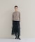 【WEB限定カラーあり】Relaxy Rich シルクカシミヤ混 クルーニット
