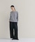 【WEB限定カラーあり】Relaxy Rich シルクカシミヤ混 クルーニット