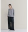【WEB限定カラーあり】Relaxy Rich シルクカシミヤ混 クルーニット