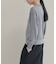 【WEB限定カラーあり】Relaxy Rich シルクカシミヤ混 クルーニット