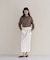 【WEB限定カラーあり】Relaxy Rich シルクカシミヤ混 クルーニット