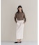 【WEB限定カラーあり】Relaxy Rich シルクカシミヤ混 クルーニット