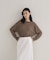 【WEB限定カラーあり】Relaxy Rich シルクカシミヤ混 クルーニット