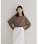 【WEB限定カラーあり】Relaxy Rich シルクカシミヤ混 クルーニット