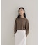 【WEB限定カラーあり】Relaxy Rich シルクカシミヤ混 クルーニット