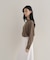 【WEB限定カラーあり】Relaxy Rich シルクカシミヤ混 クルーニット