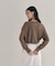 【WEB限定カラーあり】Relaxy Rich シルクカシミヤ混 クルーニット