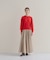 【WEB限定カラーあり】Relaxy Rich シルクカシミヤ混 クルーニット