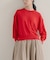 【WEB限定カラーあり】Relaxy Rich シルクカシミヤ混 クルーニット