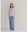 【WEB限定カラーあり】Relaxy Rich シルクカシミヤ混 クルーニット