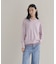 【WEB限定カラーあり】Relaxy Rich シルクカシミヤ混 クルーニット