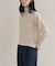 【WEB限定カラーあり】Relaxy Rich シルクカシミヤ混 クルーニット