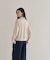 【WEB限定カラーあり】Relaxy Rich シルクカシミヤ混 クルーニット