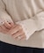 【WEB限定カラーあり】Relaxy Rich シルクカシミヤ混 クルーニット