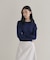 【WEB限定カラーあり】Relaxy Rich シルクカシミヤ混 クルーニット
